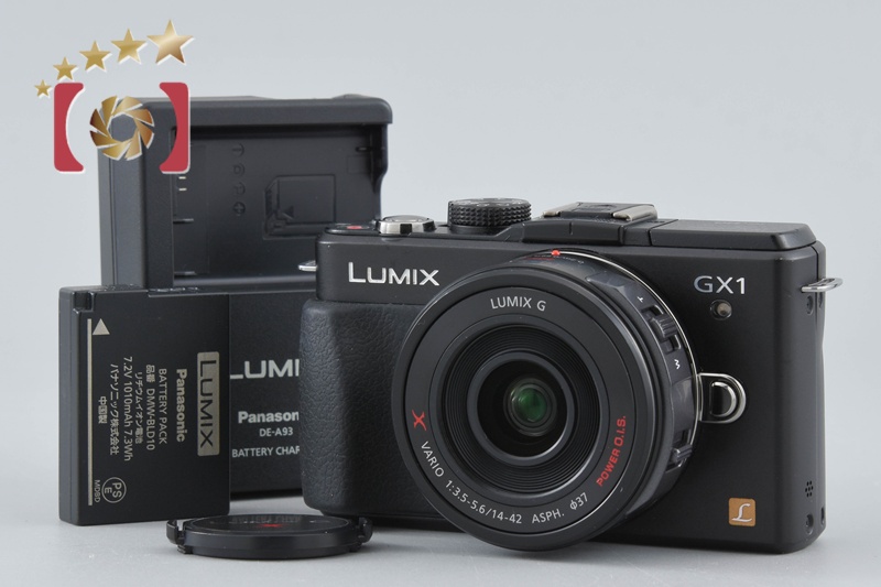 Panasonic LUMIX DMC-GX1 Esprit Black 16.0 MP 14-42 Lens [Japanese