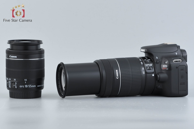 Canon　kiss x7 18-55 Canon EOS Kiss X7 DSLR Camera Body + EF-S 18-55mm IS STM Lens Kit