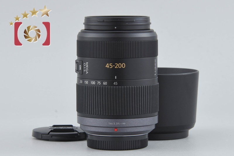 Panasonic LUMIX G VARIO 45-200mm f/4-5.6 MEGA O.I.S. H-FS045200 | eBay