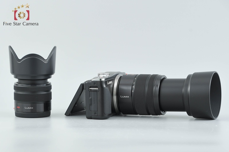 Panasonic LUMIX DMC-GF6 Black 16.0 MP 14-42 45-150 Lens [Japanese