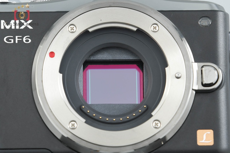 Panasonic LUMIX DMC-GF6 Black 16.0 MP 14-42 45-150 Lens [Japanese