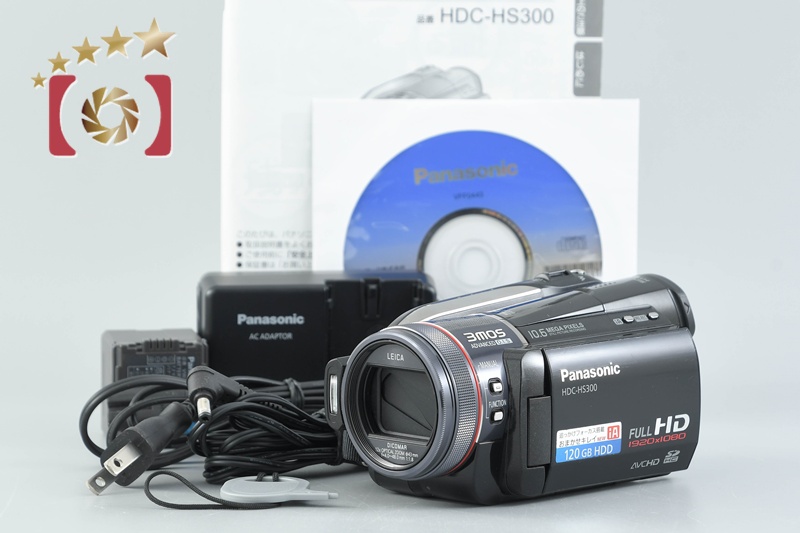Panasonic HDC-HS300 Black Full Hi-Vision Camcorder from Japan | eBay
