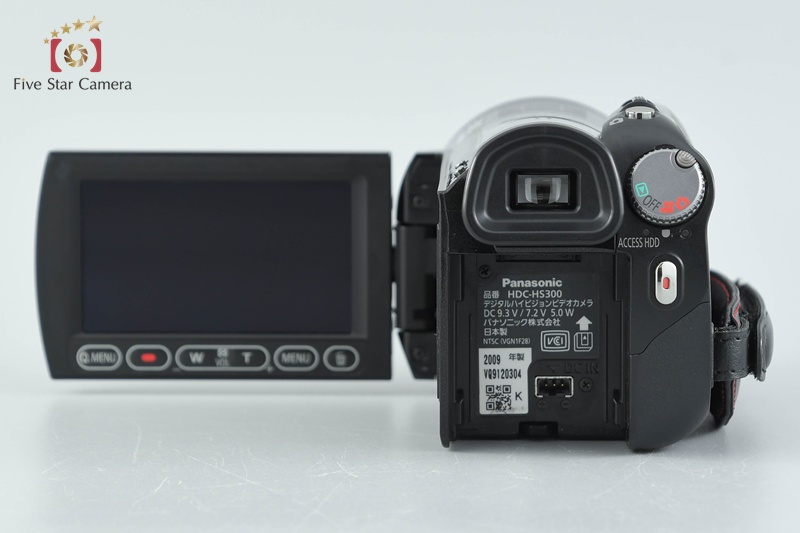 Panasonic HDC-HS300 Black Full Hi-Vision Camcorder from Japan | eBay