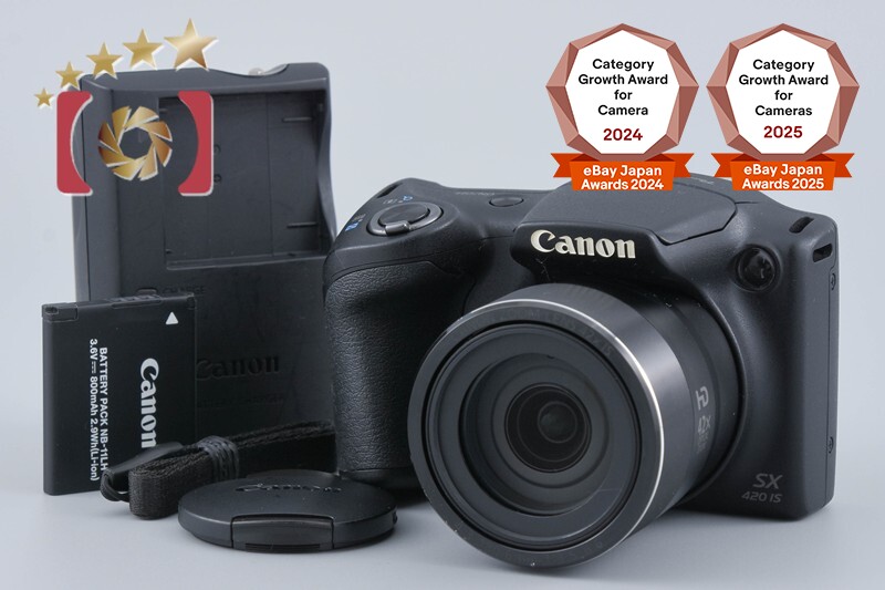 Canon PowerShot SX420 IS Black 20.0 MP Digital Camera | eBay