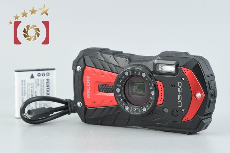 Ricoh PENTAX WG-60 Red 16.0 MP Waterproof Action Camera | eBay
