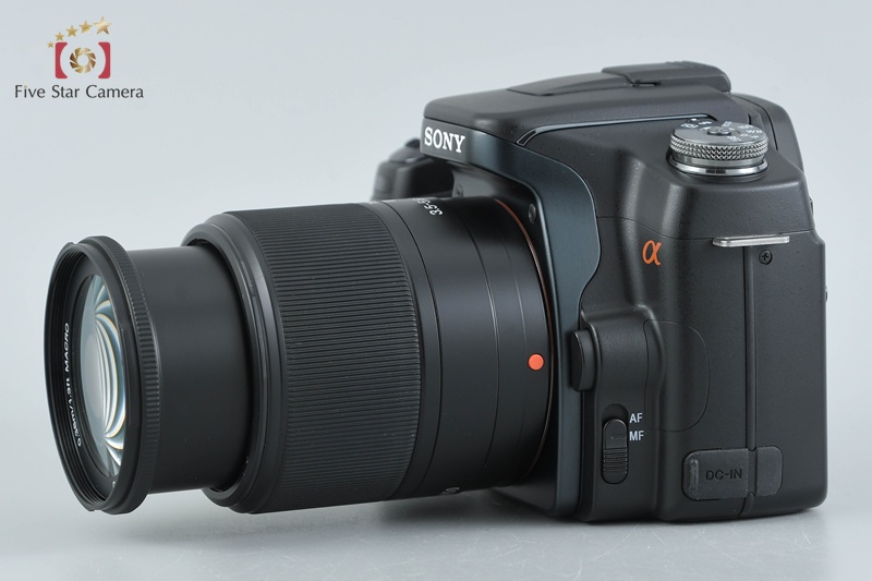 Sony α100 DSLR-A100 Black 10.2 MP 18-70 Lens [Japanese Language