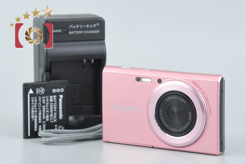 Panasonic LUMIX DMC-FH10 Pink 16.1 MP Digital Camera [Japanese