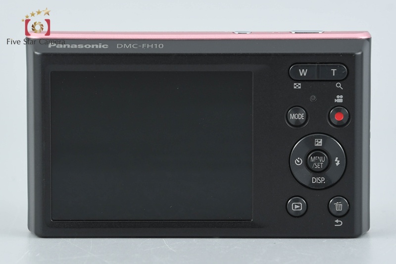 Panasonic LUMIX DMC-FH10 Pink 16.1 MP Digital Camera [Japanese
