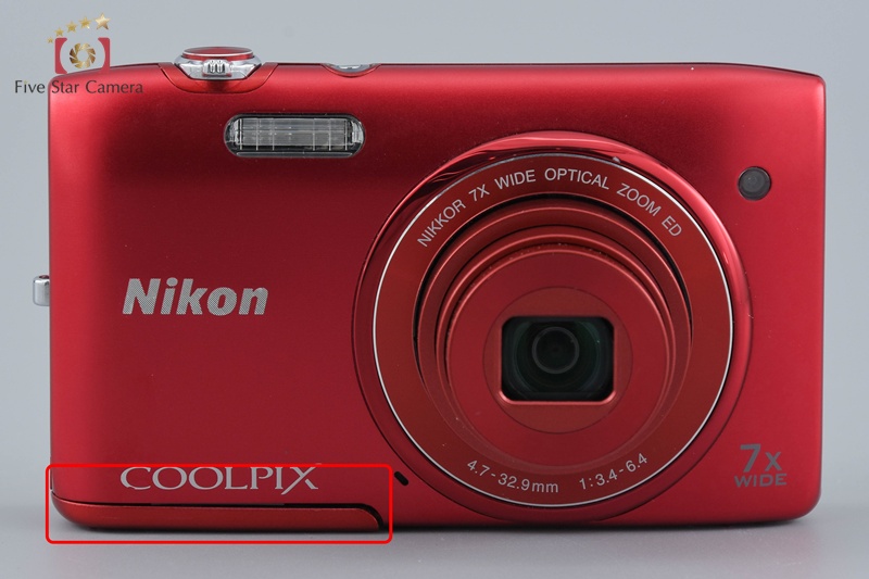 Nikon COOLPIX S3400 Red 20.1 MP Digital Camera | eBay