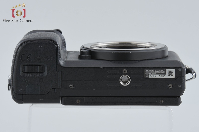 Sony Alpha α6300 ILCE-6300 24.2 MP Digital Camera Body