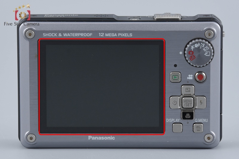 Panasonic LUMIX DMC-FT1 Silver 12.1 MP Digital Camera [Japanese