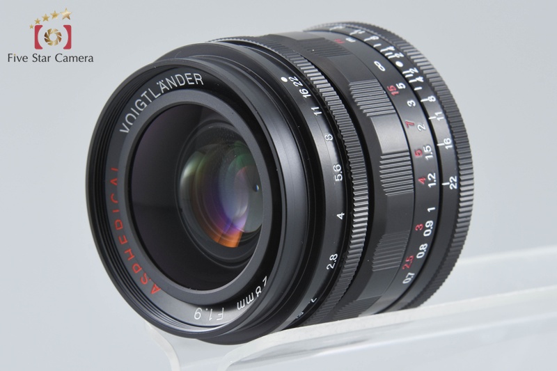 Voigtlander ULTRON 28mm f/1.9 Aspherical Black L39 LTM Leica