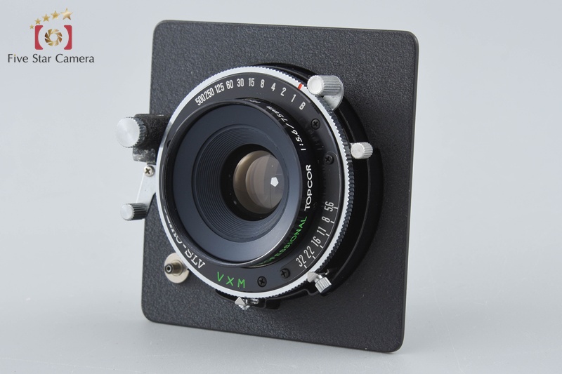 フィルムカメラ Tokyo kogakuprofessional topcor 5.6/75mm Tokyo Kogaku Topcon Professional Topcor 75mm f/5.6 | eBay