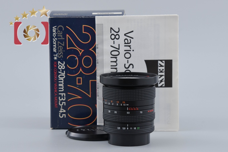 CONTAX Carl Zeiss Vario-Sonnar 28-70 毫米f/3.5-4.5 T* MMJ 带盒| eBay