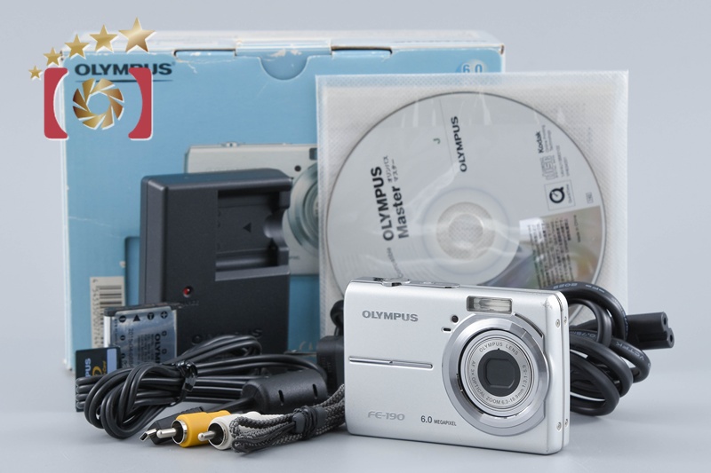 デジタルカメラ OLYMPUS CAMEDIA FE-190 Olympus Camedia FE-190 6.0 MP Digital Camera w/ Box | eBay