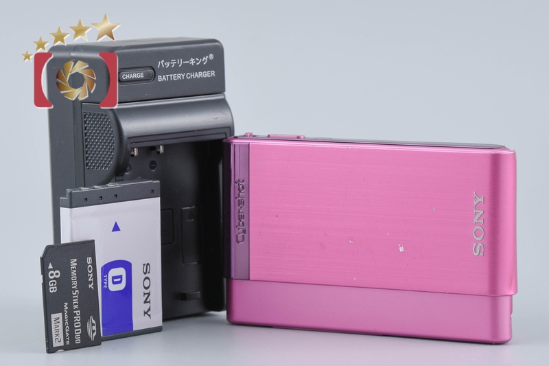Sony Cyber-Shot DSC-T90 Pink 12.1 MP Digital Camera [Japanese