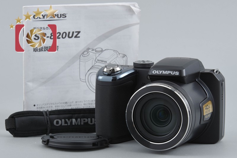 Olympus Stylus SP-820UZ Black 14.0 MP Digital Camera | eBay