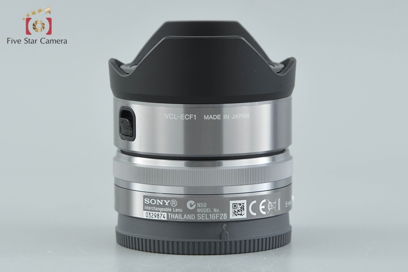 SONY E 16mm f/2.8 SEL16F28 + VCL-ECF1 Fisheye Converter | eBay