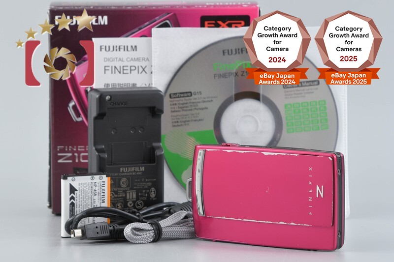 Fujifilm FinePix Z1000EXR Pink 16.0 MP Digital Camera w/ Box from
