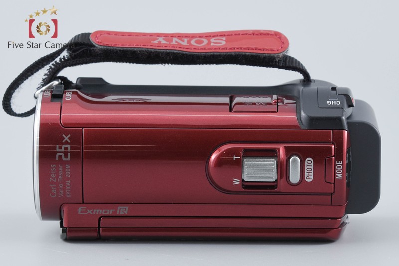 Sony Handycam HDR-CX170 Red HD Digital Video Camera [Japanese