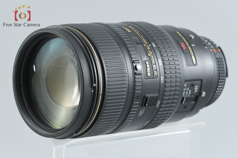 Nikon AF NIKKOR 80-400mm f/4.5-5.6 D ED VR | eBay
