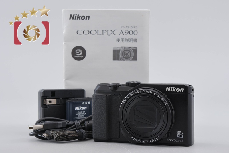 Nikon COOLPIX A900 Black 20.0 MP Digital Camera | eBay