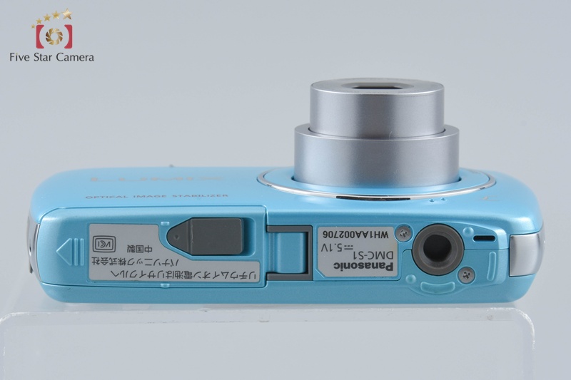 Panasonic LUMIX DMC-S1 Blue 12.1 MP Digital Camera [Japanese