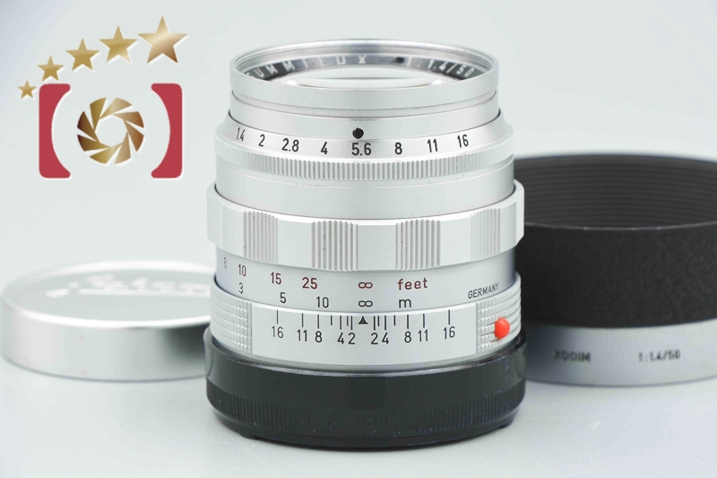 Leica SUMMILUX 50mm f/1.4 1st Type 1 1959 Serial : 166xxxx Leica M