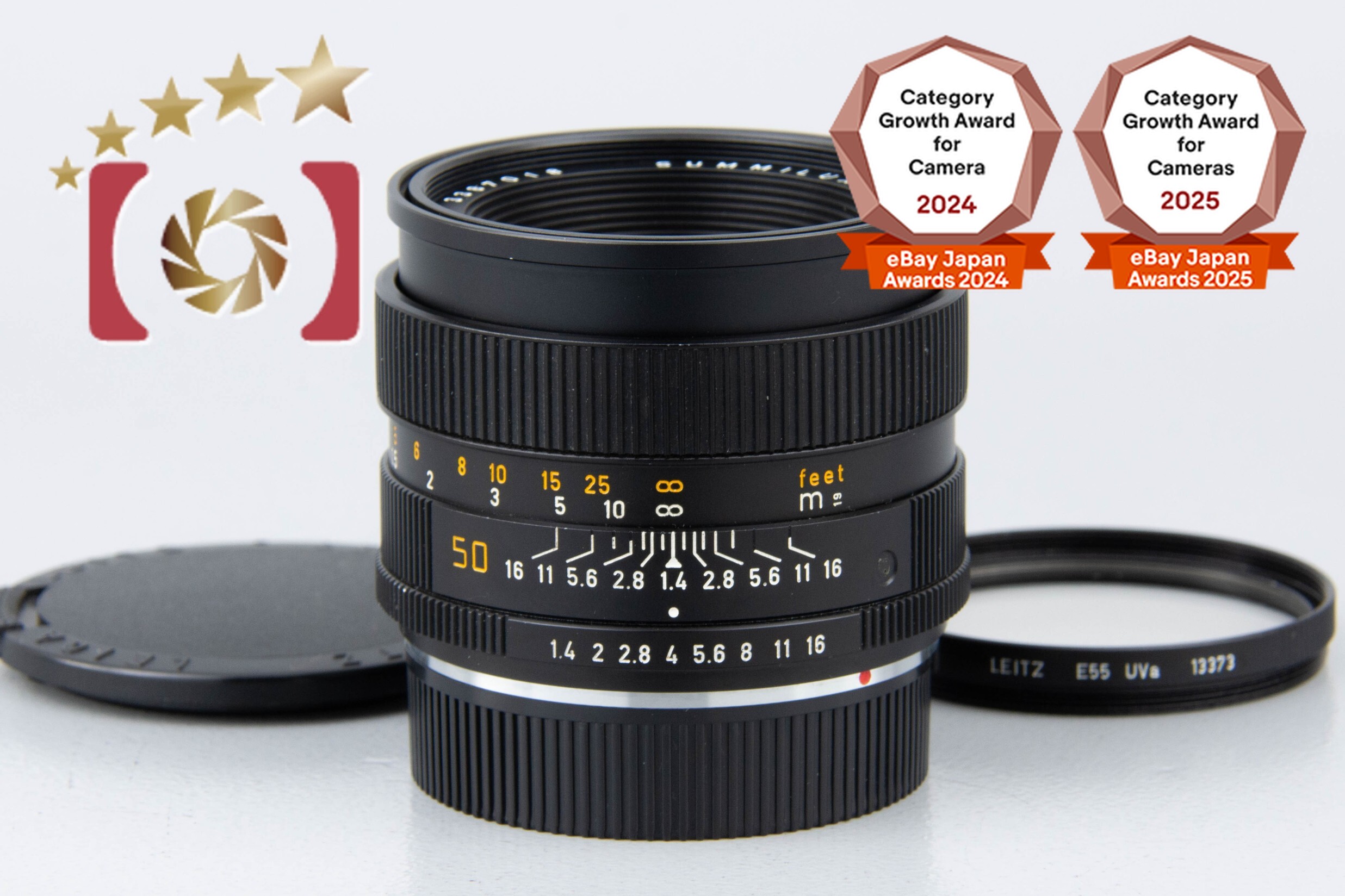 Excellent!! Leica SUMMILUX-R 50mm f/1.4 E55 R-Cam 2023.12