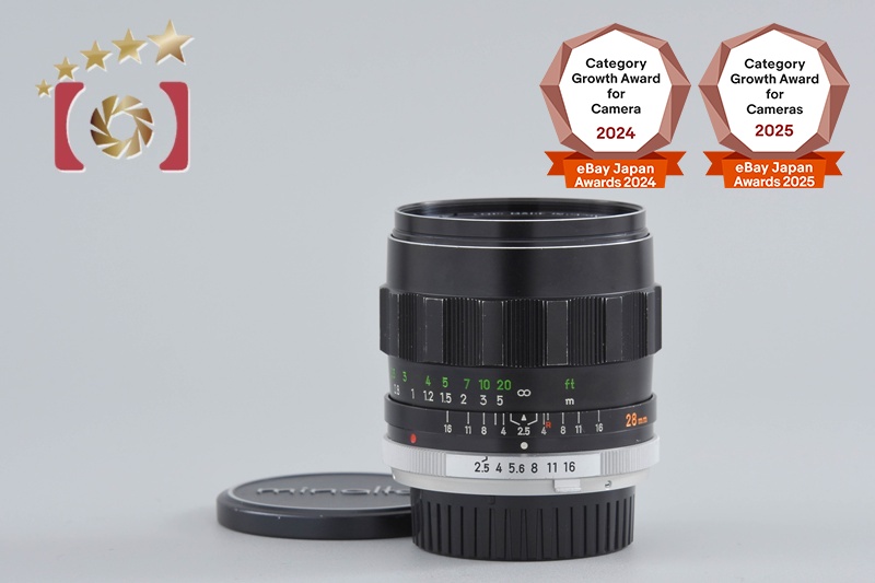 MINOLTA MC W.ROKKOR-SI 28mm f/2.5 | eBay
