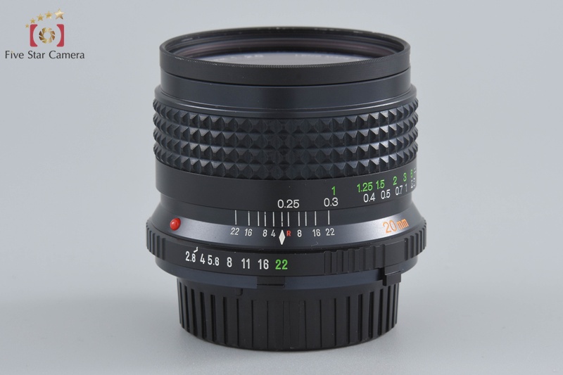 Minolta MD W.ROKKOR 20mm f/2.8 | eBay