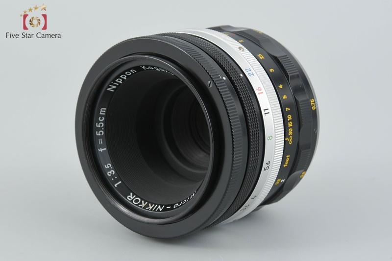 Nikon Micro NIKKOR 55mm f/3.5 Early Model | eBay