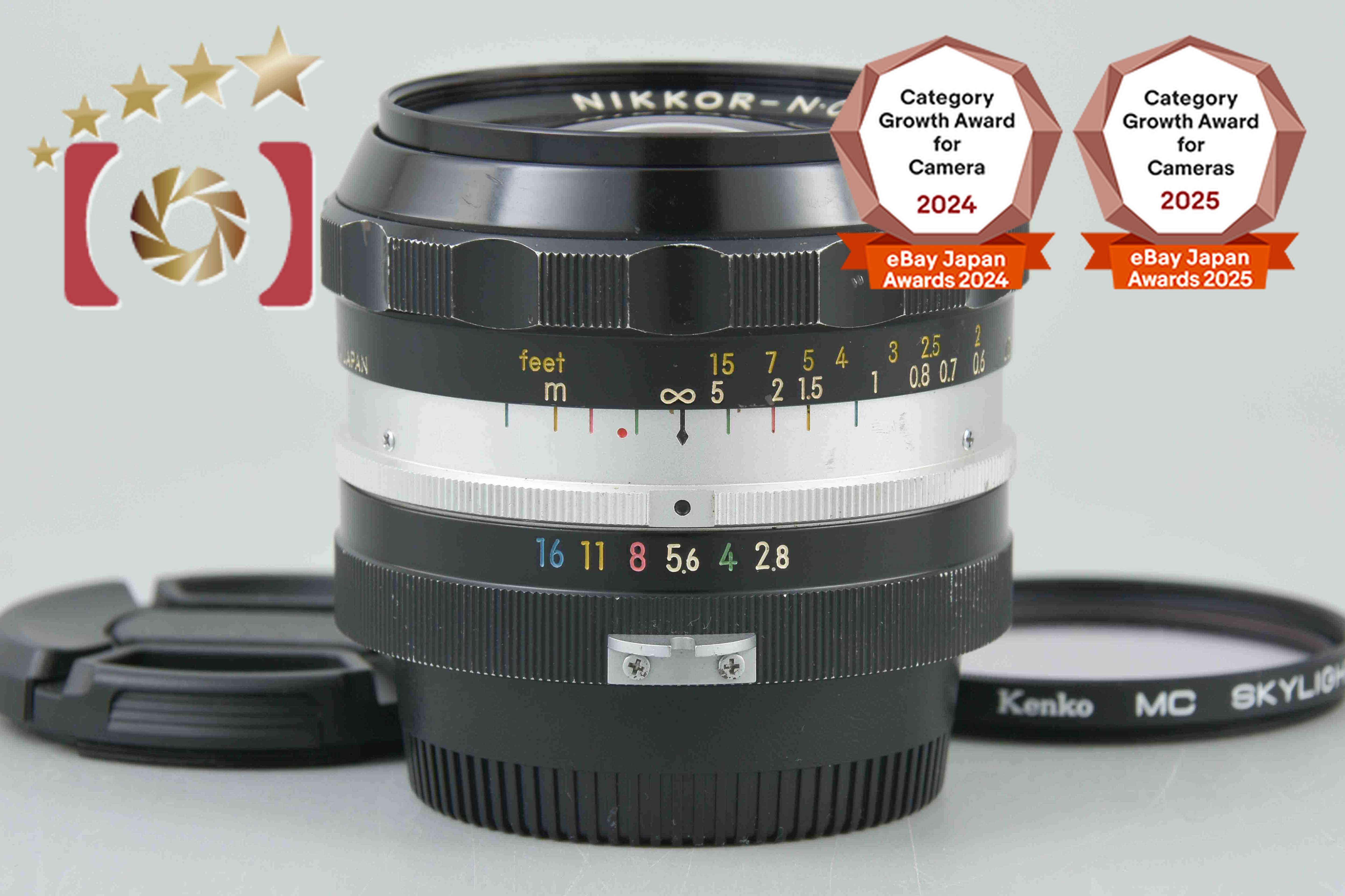 【S2181】 Nikon NIKKOR N・C Auto 24ｍｍ F2.8 Nikon NIKKOR-N.C Auto 24mm f/2.8 Non Ai Lens | eBay