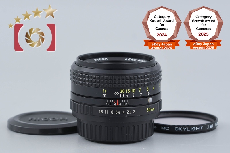 Ricoh XR RIKENON 50mm f/2 PENTAX K Mount Lens [Very Good] | eBay