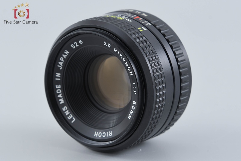 Ricoh XR RIKENON 50mm f/2 PENTAX K Mount Lens [Very Good] | eBay