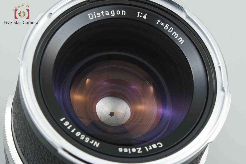 ローライ ROLLEI Distagon 50mm F4 SL66 Carl Zeiss 50mm f4 Distagon Lens for Rolleiflex SL66 Camera | Blue