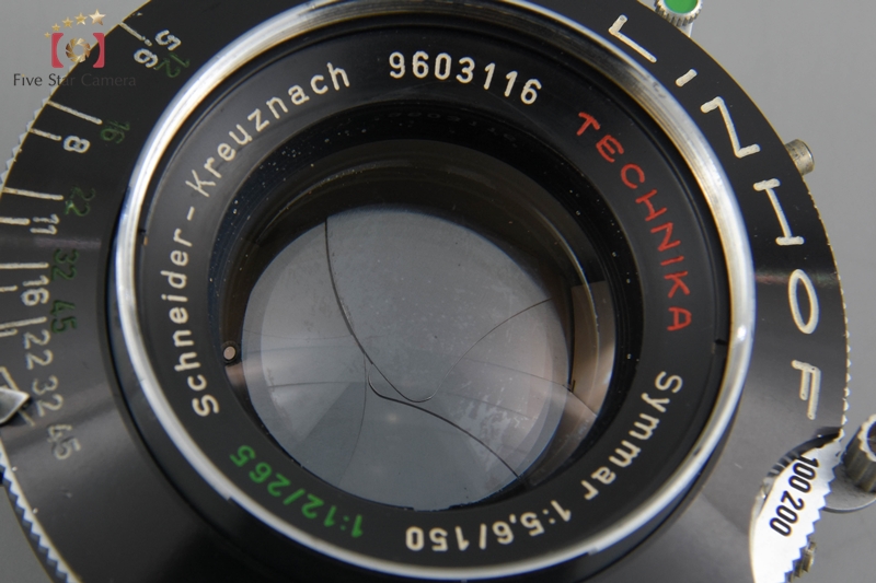 Schneider Linhof Technika Symmar 150mm f/5.6 | eBay