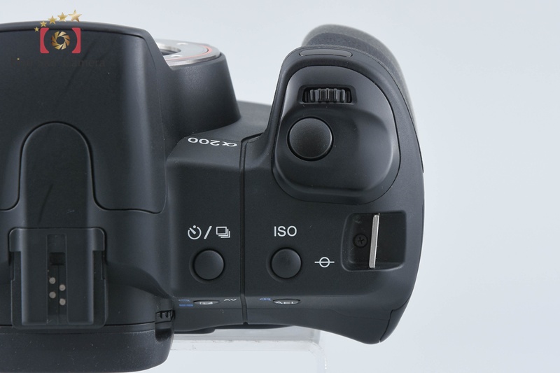 Sony α200 DSLR-A200 Double Zoom Lens Kit Black (Japanese Language