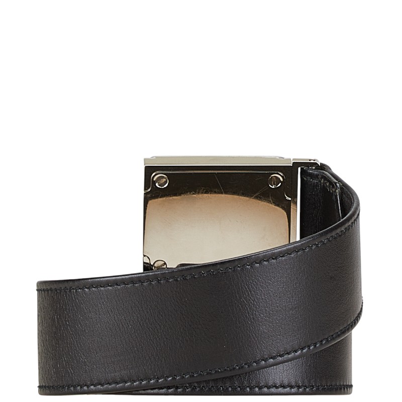 【CHANEL】★Vintage★BELT レザーベルト CHANEL vintage COCO Mark Plate Buckle Belt 65/26 leather