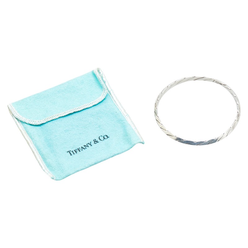 TIFFANY&Co. knife edge twist Bangle Women 【Used】 | eBay