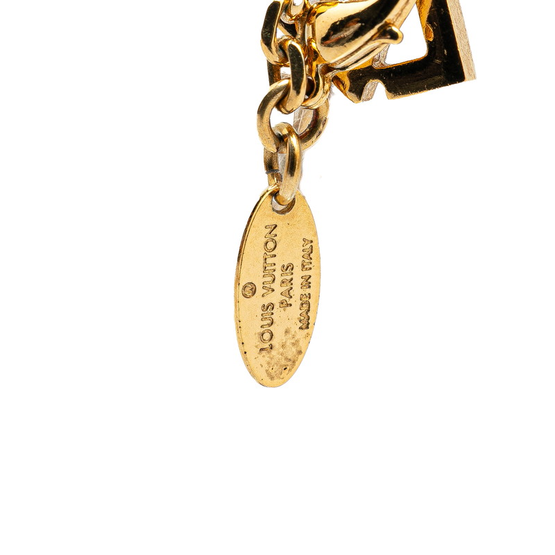 LOUIS VUITTON Flower Charmy Pearl Necklace M75444 Women