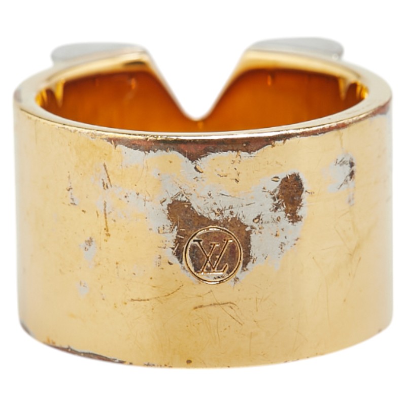 LOUIS VUITTON Essential V Ring ring M61085 Women 【Used】 | eBay