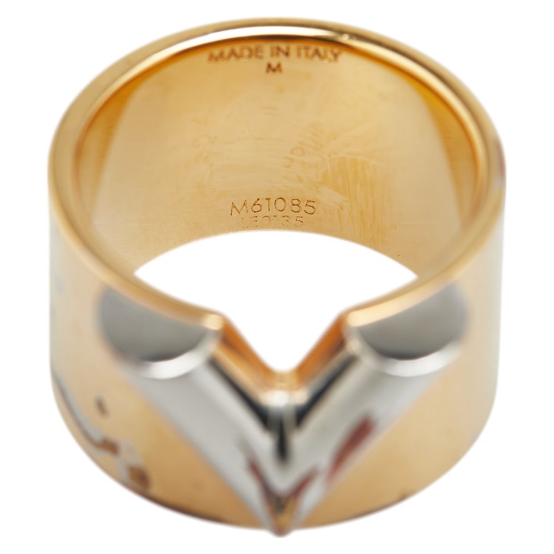 ルイヴィトン　リング　M61085 LOUIS VUITTON Essential V Ring ring M61085 Women 【Used】 | eBay