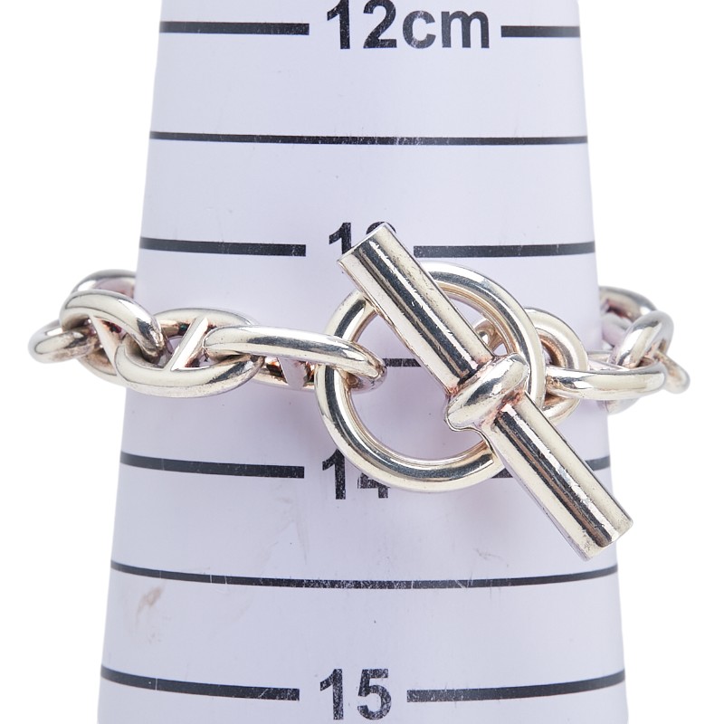 HERMES Chaine d'Ancre MM 13 frames bracelet Women 【Used】 | eBay