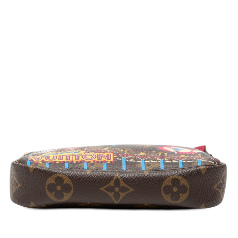 LOUIS VUITTON Monogram Mini Pochette Vivienne Chain pouch