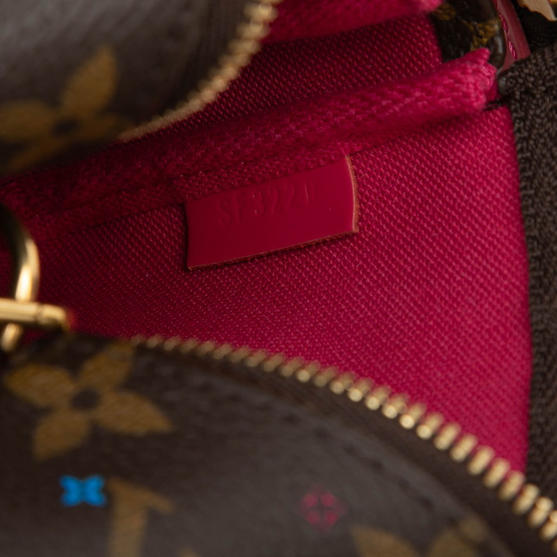 LOUIS VUITTON Monogram Vivienne Mini pochette Accessoires Bag