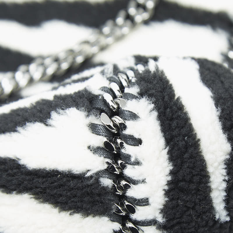 Stella McCartney Zebra Falabella Chain Shoulder Bag Tote Bag Women