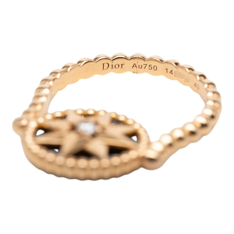 Dior ディオール　ローズセレスト　リバーシブル　リング　サイズ49 Dior ディオール ローズセレスト リバーシブル リング サイズ49 Dior