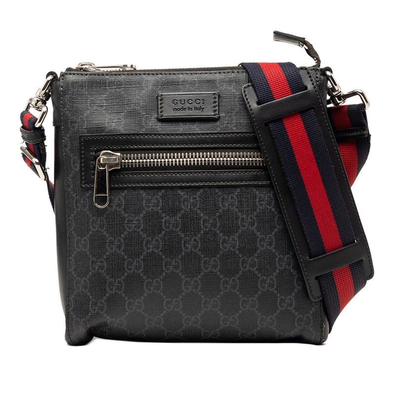GUCCI GG Supreme Diagonal shoulder bag Shoulder Bag 523599 mens