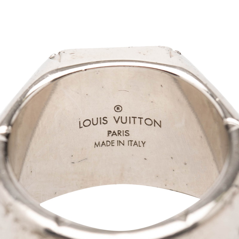 LOUIS VUITTON Monogram signet ring Ring #L M62488 mens 【Used】 | eBay